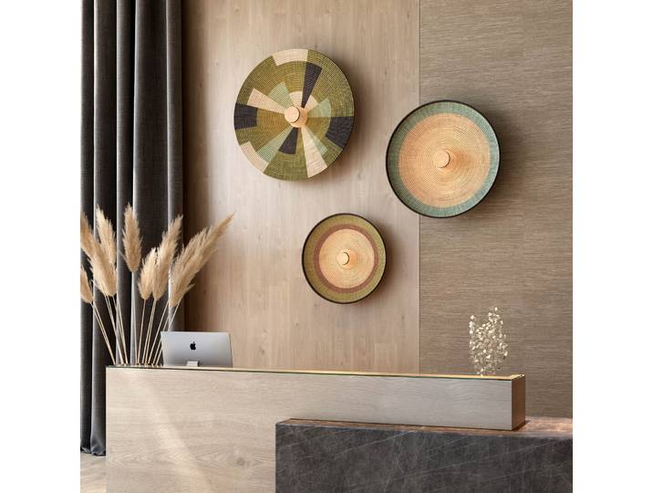 Parrot Applique Murale XXL Green - Forestier - Salon / séjour - Design - Rond