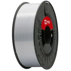 RS PRO PLA 3D-Drucker Filament zur Verwendung mit (PLA, 1000 g, 2.85 mm), Filament, Weiss, Gold