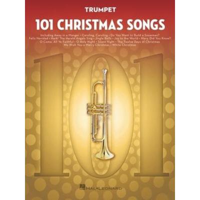 101 Christmas Songs Trumpet Sheet Music Songbook Holiday Favorites for Beginners Intermediate Players Includes Silent Night Jingle Bells White