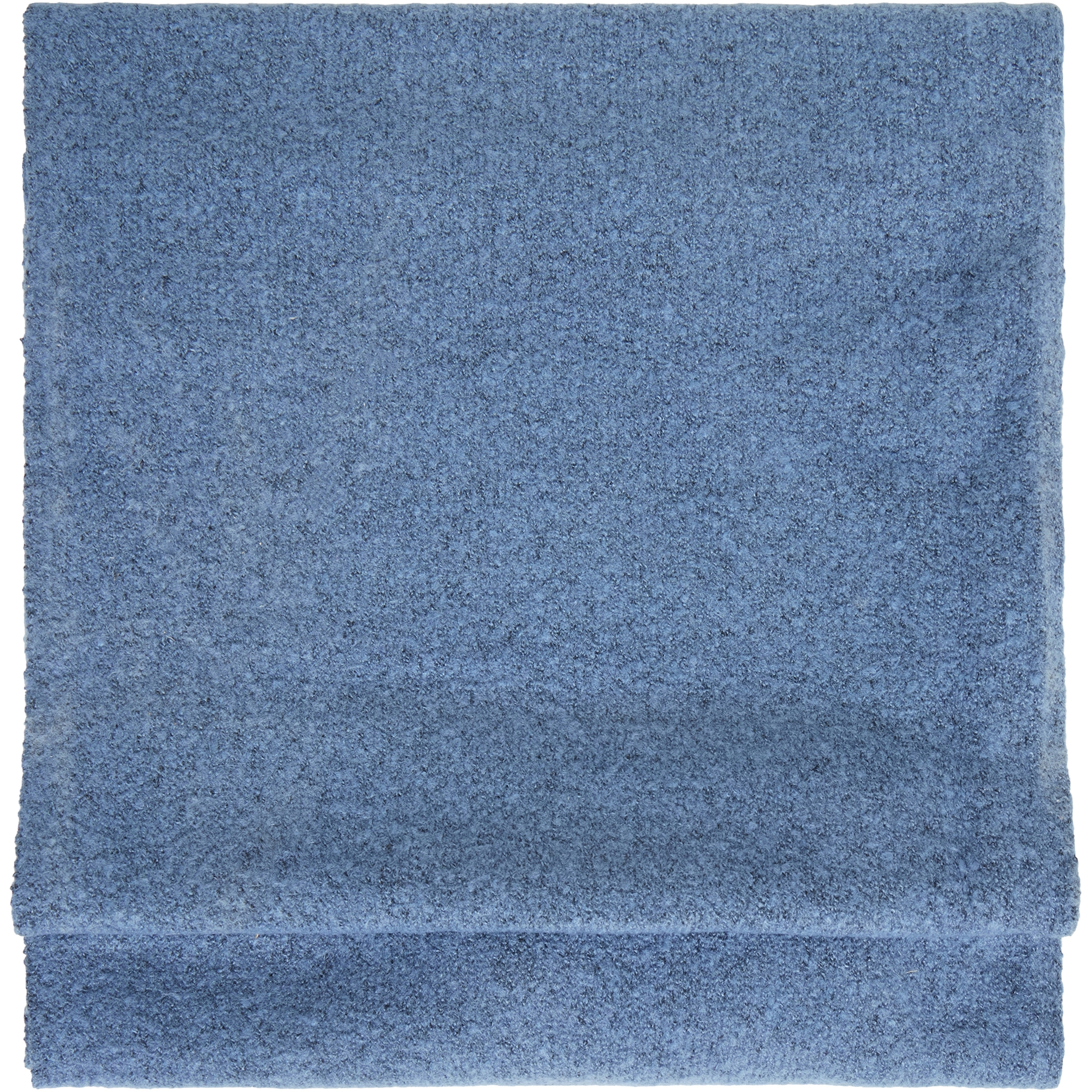 KnowledgeCotton Apparel Soufflé Yarn Schal Schals & Multifunktionstücher blau Lifestyle Elastisch