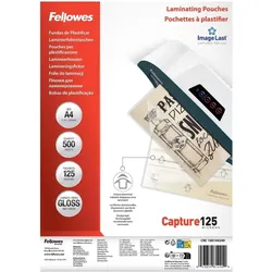 Fellowes Laminierfolie Admire A4 125Mikron 500er Pack