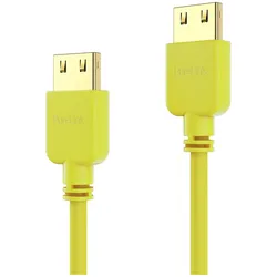 2x Purelink HDMI (Typ A) — HDMI (Typ A) (1 m), Videokabel, Gelb