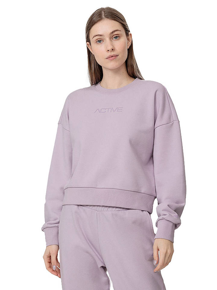 4F Sweatshirt in Lila - L