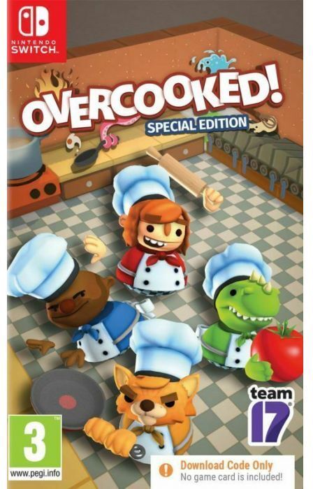 OVERCOOKED! SPECIAL EDITION (CODE IN BOX) (Nintendo Switch)