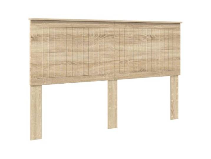 KTHLBRH Kopfteil Eiche Sonoma aus technischem Holz 163 x 7 x 100 cm Minimalistisches Design, pflegeleicht, Rückenunterstützung, einfache Montage, Farbe Sonoma-Eiche