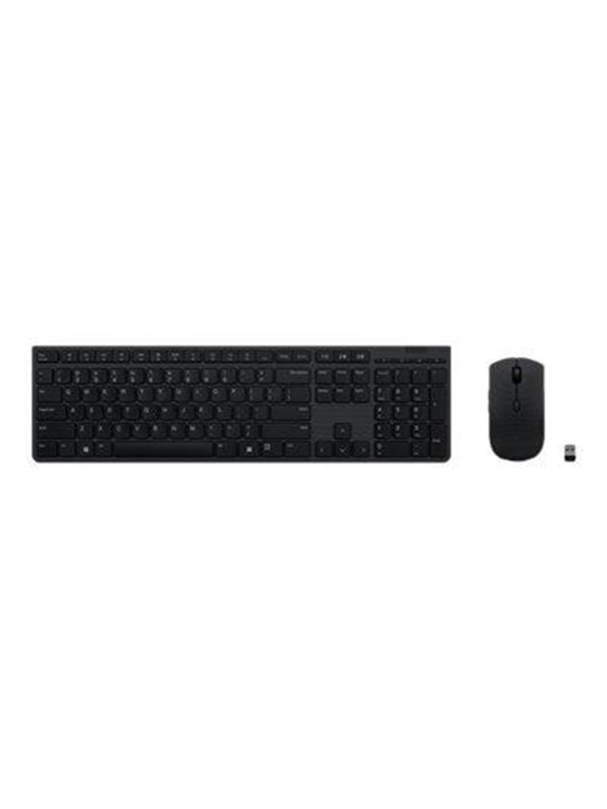 Lenovo Professional - keyboard and mouse set - grey Input Device - Tastatur & Maus Set - Grau