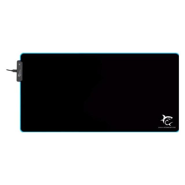 White Shark Mouse pad for games with RGB backlight Luminous XL, 800x350x3mm (XL) (LUMINOUS-800X350)