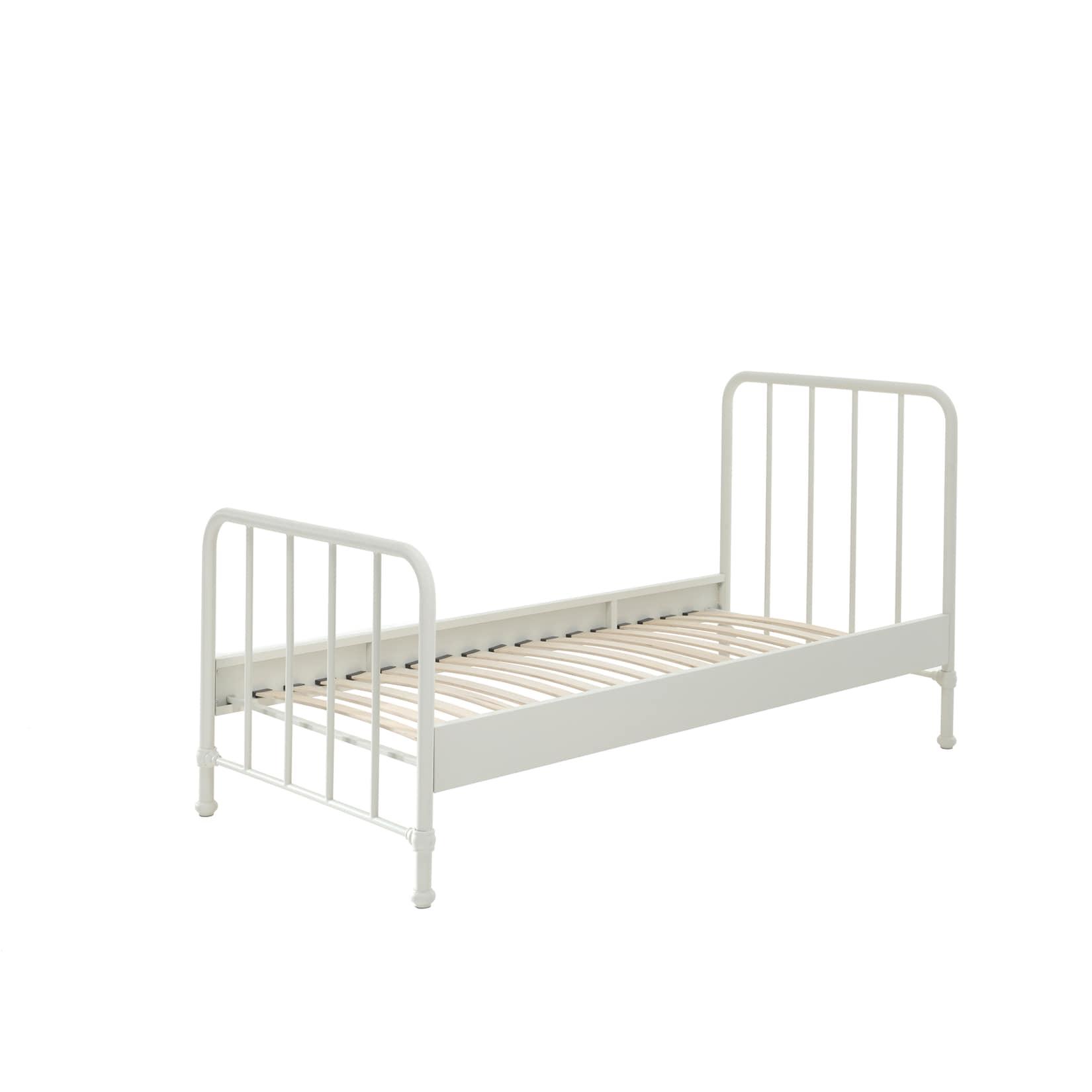 BRONXX Metallbett im coolen Look, Liegefläche 90 x 200 cm versch. Farben