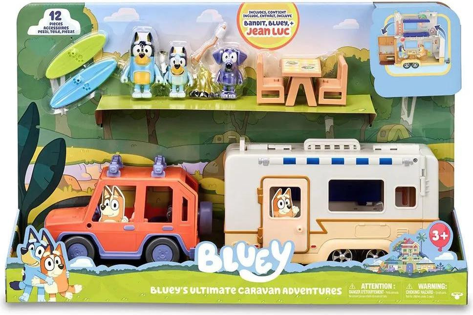 Moose Famosa Campervan set Bluey Cruiser