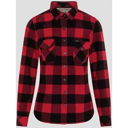 Rokker Denver, Bluse Damen - Rot/Schwarz - S