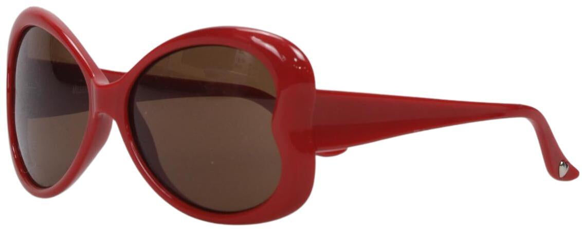 Moschino Damen Sonnenbrille, Rot - Second Hand