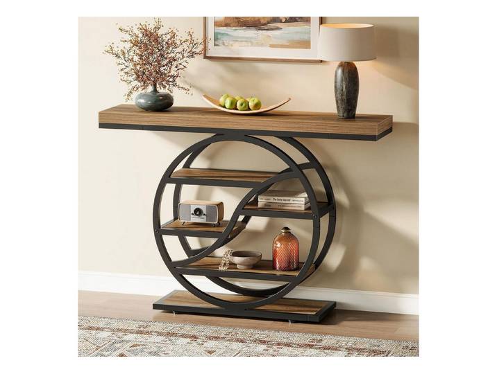 LuxusKollektion Konsolentisch Konsolentisch 120cm Industriell (1-St)