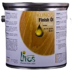 LIVOS Kunos Finish-Öl 240 - 0,75 l Gebinde
