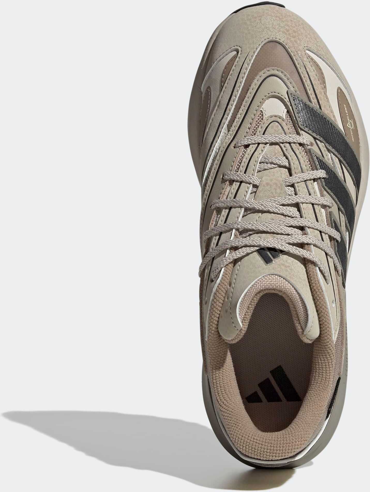 Sneaker ADIDAS SPORTSWEAR "LIGHTBLAZE ATR", Herren, Gr. 45, beige (blanch cargo, wonder beige, carbon), Leder, Synthetik, Textil, Schuhe Sneaker blanch cargo, wonder beige, carbon 45