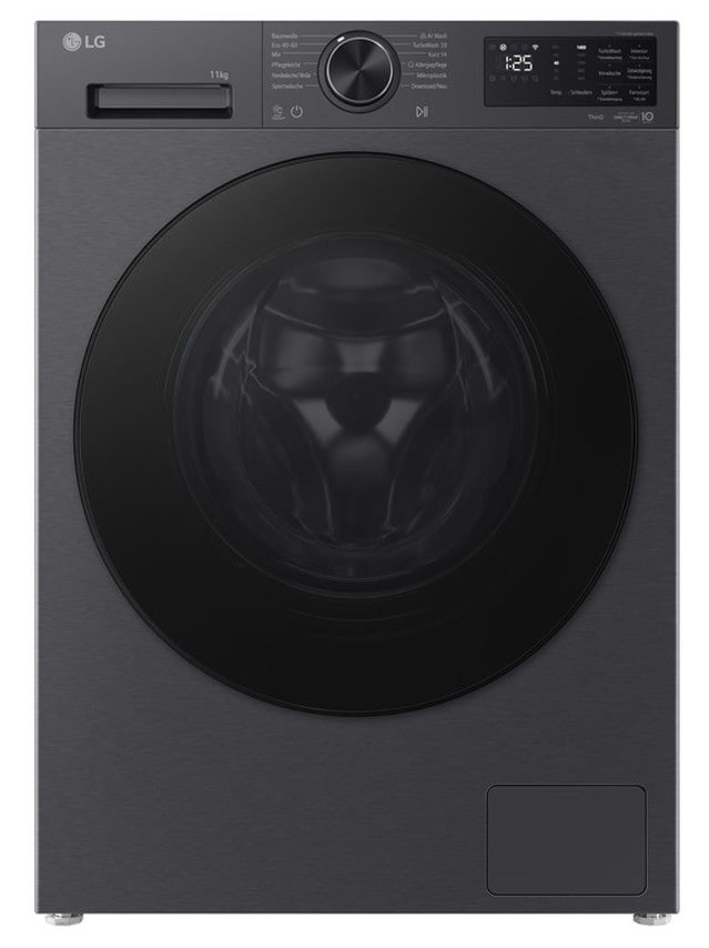 LG Electronics LG F4WX701YB Waschmaschine 11 kg 1350 U/min schwarz