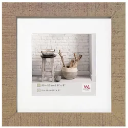 walther design Bilderrahmen Home 44,50 x 44,50 cm beigebraun
