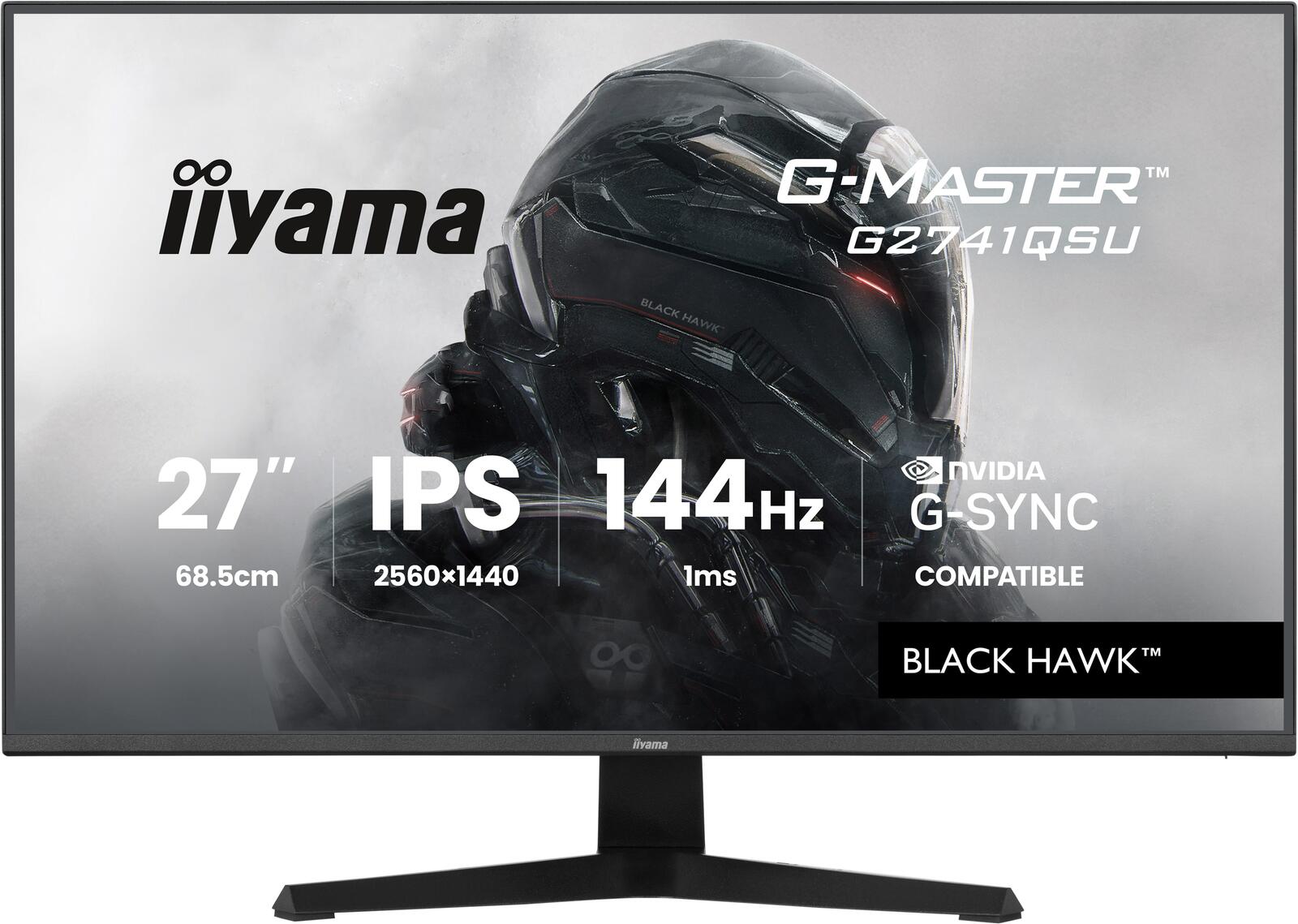 iiyama G-Master Black Hawk ™ G2741QSU-B1 68,6 cm (27")