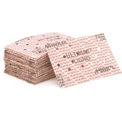 MIRKA ULTIMAX LIGNO Streifen Papier 81mm x 133mm GRIP MULTILOCHUNG P120 VPE: 50 STÜCK (UL6BK05012)