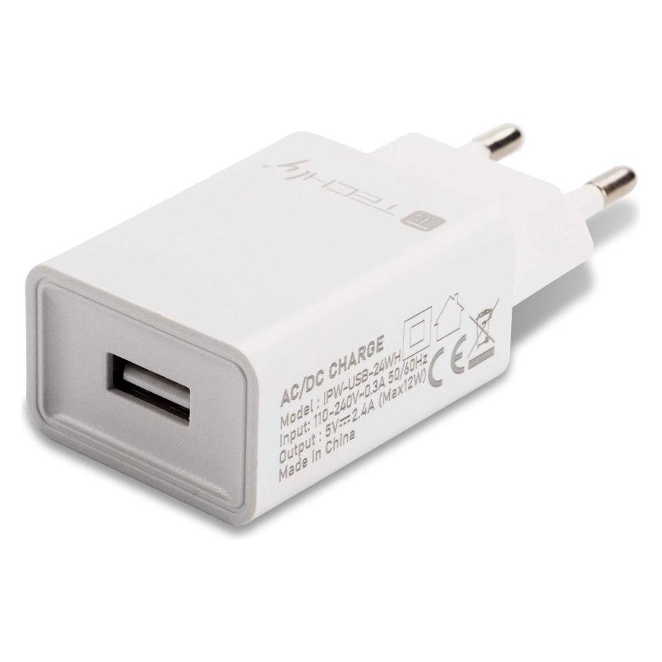 Techly IPW-USB-24WH (12 W, 1 Port) (IPW-USB-24WH)