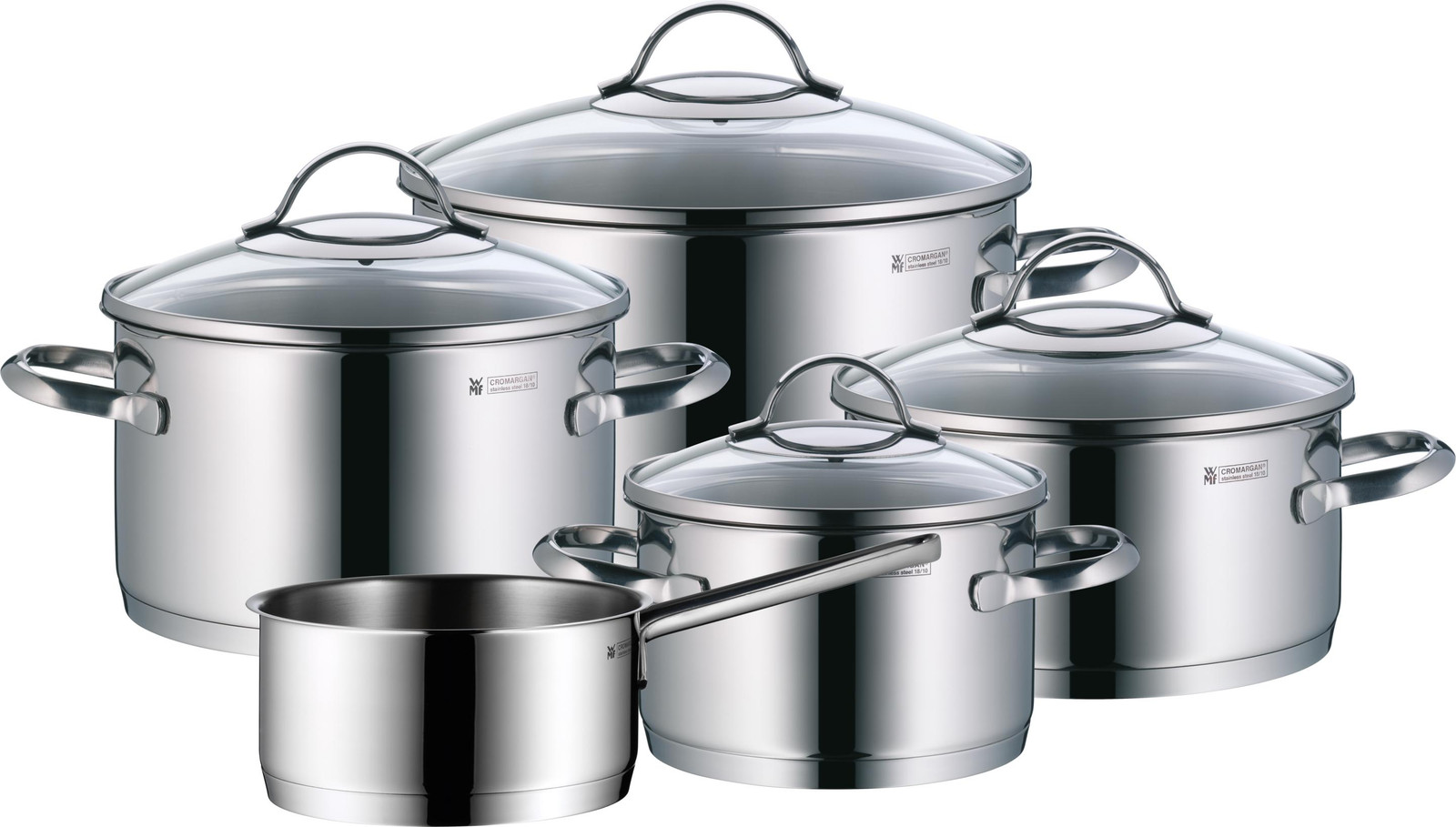 WMF Topf-set Provence Plus, 5-delig, roestvrij staal