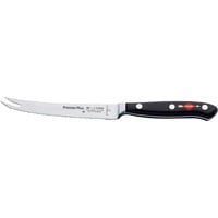 Premier Plus Tomaten-/ Allzweckmesser Wellenschliff, 13cm schwarz/silber