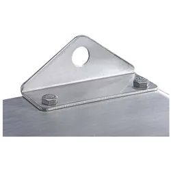 Rittal Wall angle for AE, Serverschrank Zubehör, Silber