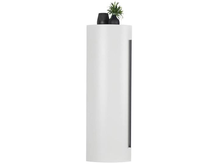 Dieter Knoll Midischrank, Schwarz, Weiss, Holzwerkstoff, 3 Fächer, 40x125x45 cm, Typenauswahl, umfangreiches Zubehör erhältlich, individuell planbar, hängend, Badezimmer, Badmöbelsets & -serien, Badmöbelserien