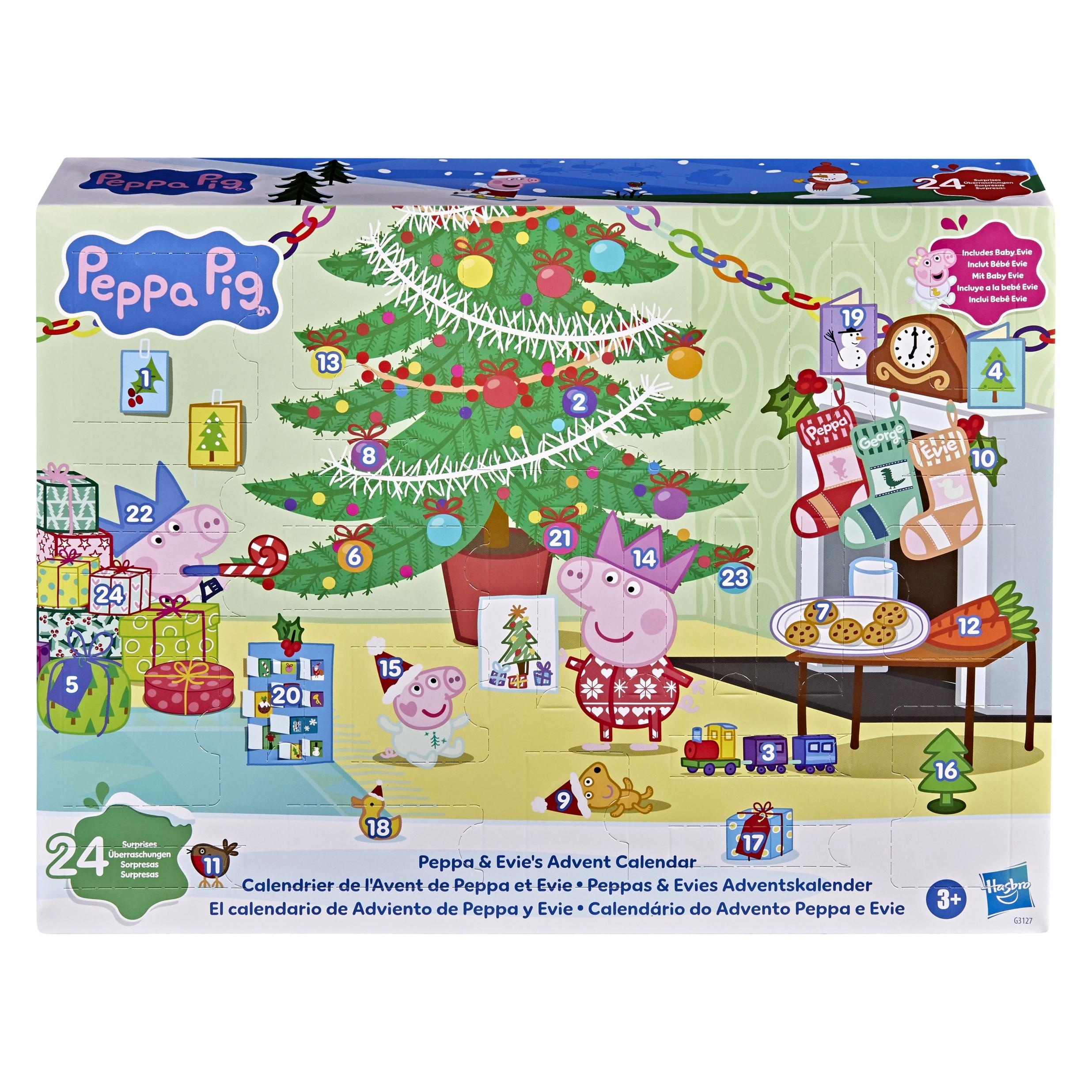 Peppa Pig HAS PEP Big family advent calendar (24 Türchen) (G31275L0)