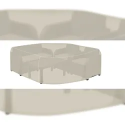 tepro Universal Abdeckhaube aus langlebigem Polyestergewebe