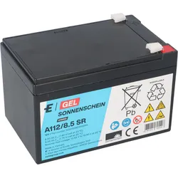 Exide Sonnenschein A112/8,5SR 12V 8,5Ah dryfit Gel Akku