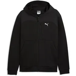 PUMA Pumatech Material Mix Double Knit Kapuzenjacke Herren 01 - PUMA black XL