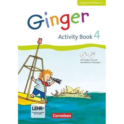 Ginger - Lehr- und Lernmaterial für den früh beginnenden Englischunterricht - Allgemeine Ausgabe - Ausgabe 2014 - 4. Schuljahr, Taschenbuch von Birgit
