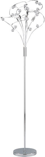 BHS Lila Chrome Floor Lamp