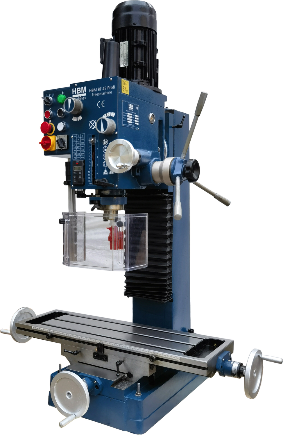 HBM fraiseuse BF 45 HBM 400 volts