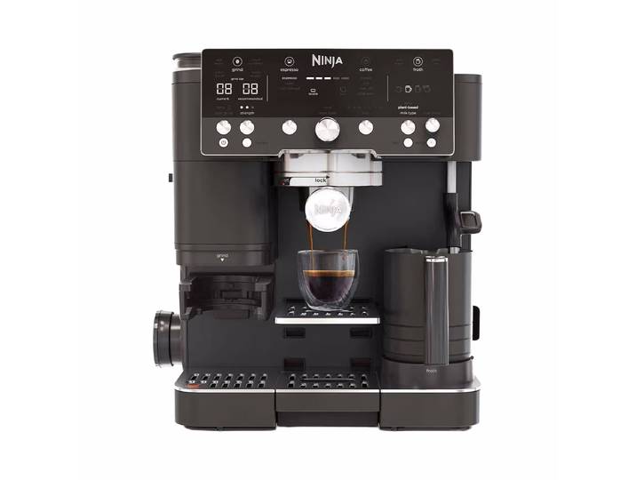 Ninja ES601CHBK Luxe Café Premier Siebträgermaschine – Siebträgermaschine/Espressomaschine – schwarz