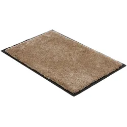 Lava Fußmatte – moderne einfarbige Designmatte für Flur & Eingangsbereich 90x150...