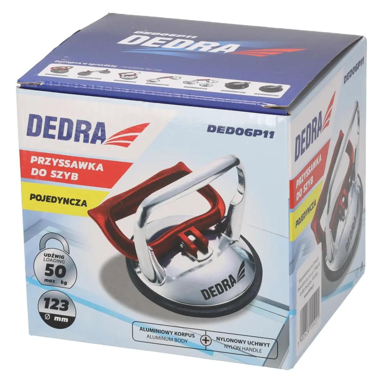 Dedra Saugheber 123 mm, maximal 50 kg (50 kg) (DED06P11)
