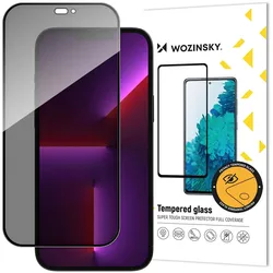 Wozinsky Privacy Glass iPhone 14 Pro Max Panzerglas Sichtschutz