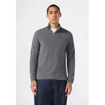 Sweatshirt CHAMPION "SPORTWEAR HALF ZIP Slim Fit Micro Polar", Herren, Gr. S, grau (igt), Obermaterial: 100% Polyester, Sweatshirts Sweatshirt, mit halbem Reißverschluss, Slim Fit Passform, aus Polyester