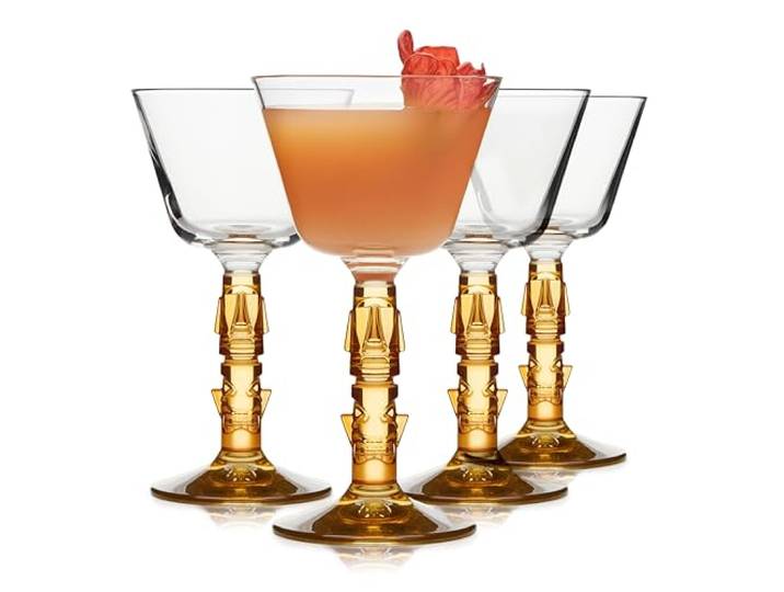 Libbey Tiki Mai Tai Weinglas, 4 Stück