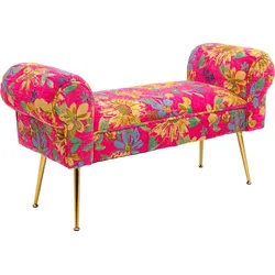 KARE DESIGN Bank Flower Fever 71153 Stoff Rosa