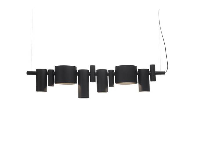 OLUCE lampe à suspension DANCING QUEEN (Noir mat - Métal)