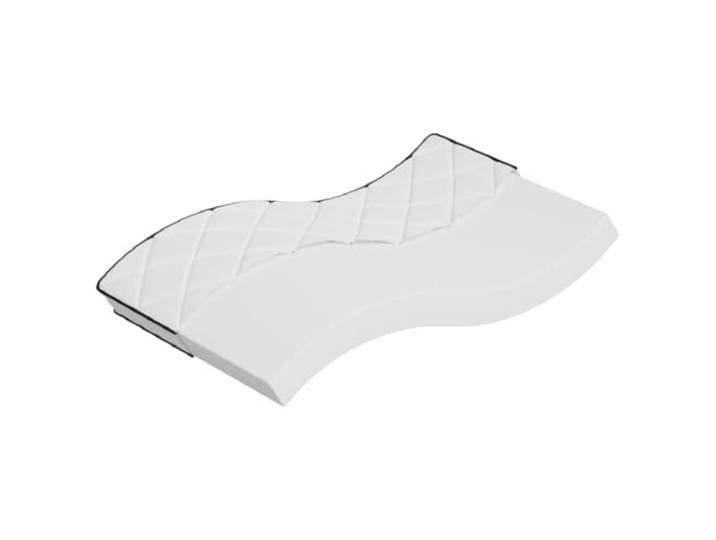 Schaumstoffmatratze Mittelweich 90x200 cm, Atmungsaktiv, Komprimiert Federlos, atmungsaktiv, hautfreundlich, langlebig, geräuschabsorbierend, rollbar verpackt