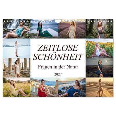 Zeitlose Schönheit - Frauen in der Natur (Wandkalender 2027 DIN A4 quer), CALVENDO Monatskalender