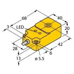 Turck Sensor NI25-Q20-AN6X2