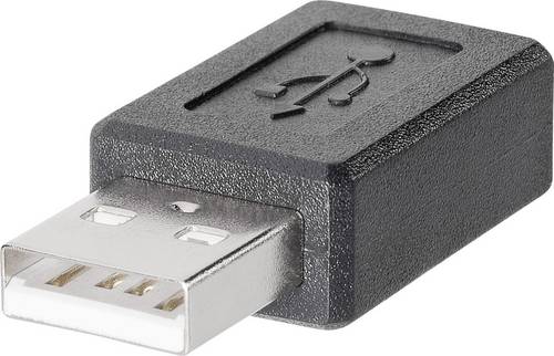 TRU Components Adapter USB 2.0 Stecker A - Mini-B-USB-Buchse 1582502 Inhalt: 1St.