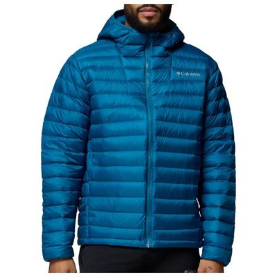 Columbia - Corelite Down Hooded Jacket - Daunenjacke Gr XXL blau