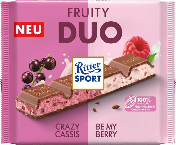 Ritter SPORT Fruity Duo Schokolade 218,0 g 5979537009