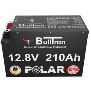 Bulltron LiFePO4-Akku LI210B200-12-P, 210 Ah, 12 V, mit Batterie-Management-System & Bluetooth