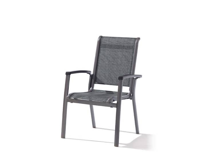 Sieger Calvi Stapelsessel Aluminium/Textilene